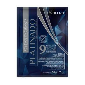 Pó Descolorante Para Cabelo Yama Platinado 50g