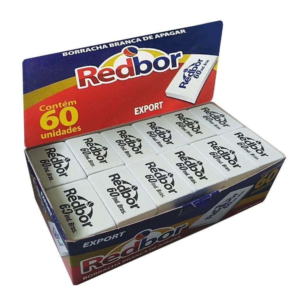 Borracha De Apagar N 60 Caixa Com 60 Unidades