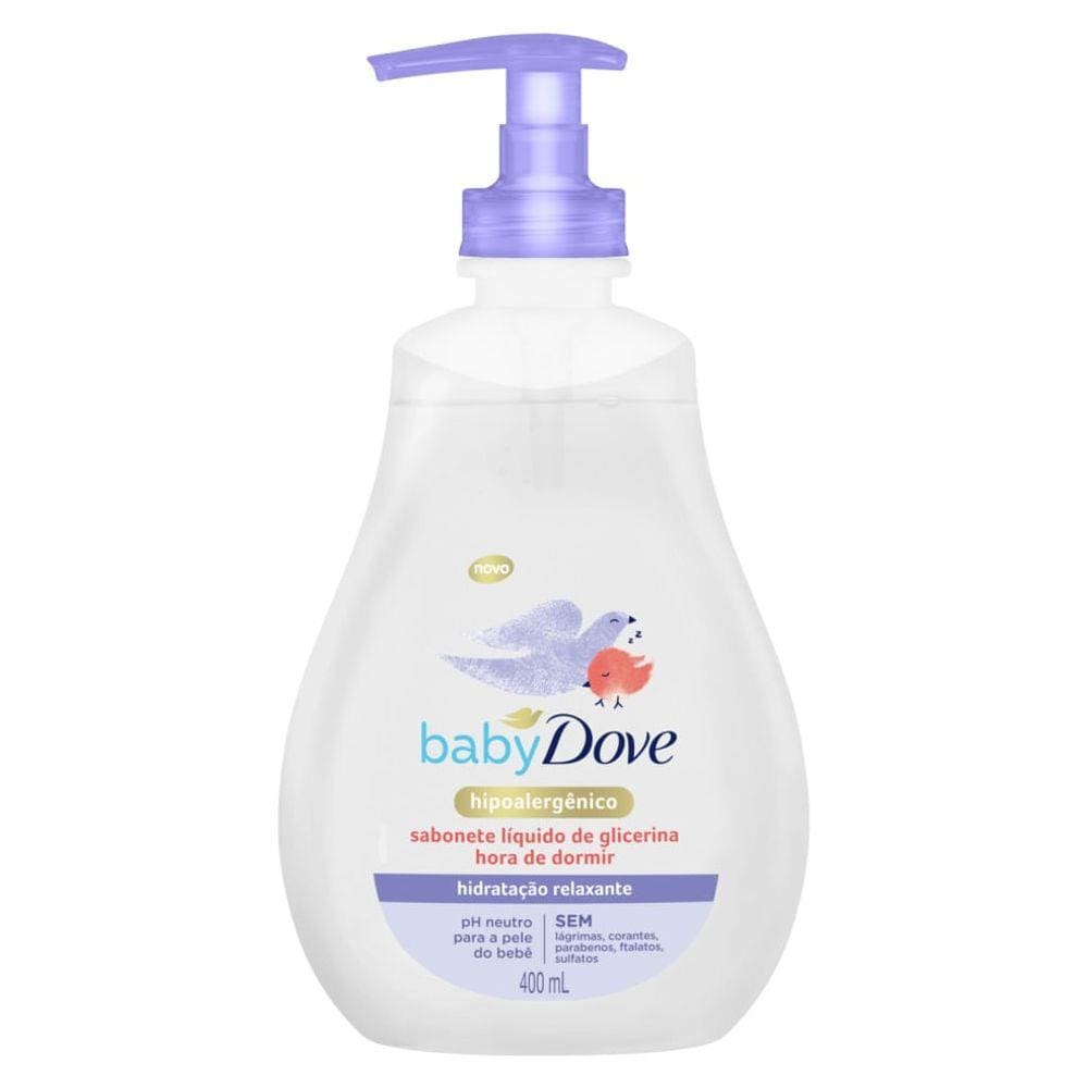 Sabonete Líquido Dove Baby Hidratação Relaxante 400ml