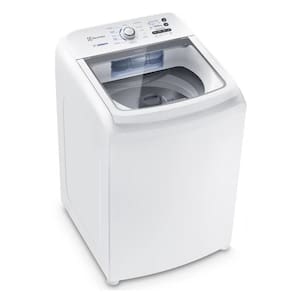 Máquina de Lavar Electrolux 17Kg Branca Essential Care com Cesto Inox  LED17