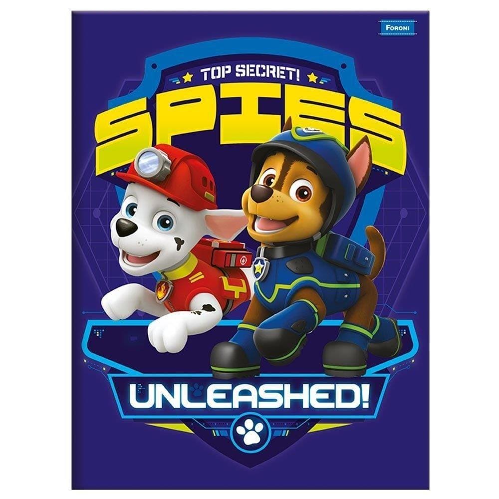 Caderno Brochurão Foroni Patrulha Canina 60 Folhas ¿ Embalagem com 10 Unidades
