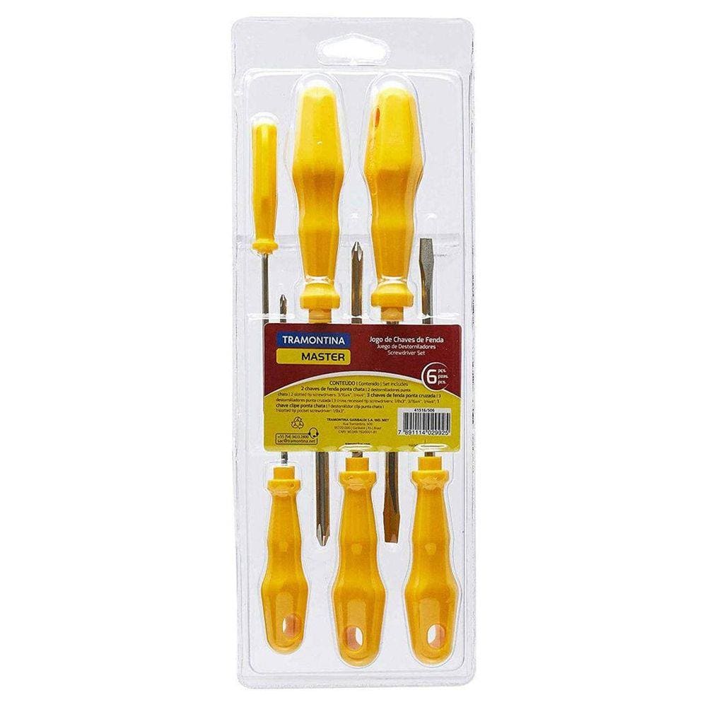 Jogo De Chave De Fenda 6pcs 41516506