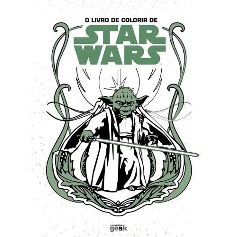 Livro De Colorir De Star Wars, O