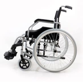 Cadeira De Rodas Em Alumínio Dobrável T46Cm D600 Dellamed