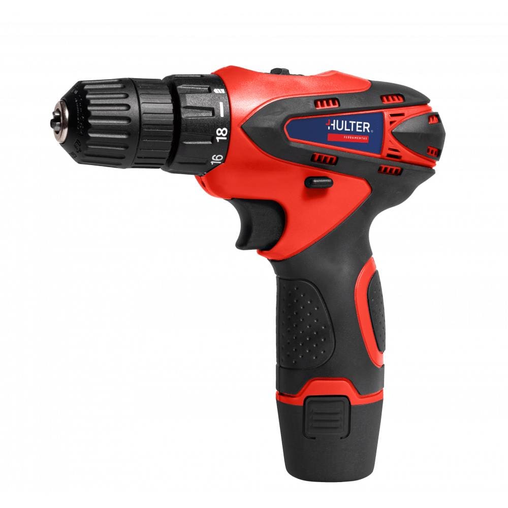 Parafusadeira 2 Baterias Hulter 3/8" 800W HT5130F - Bivolt