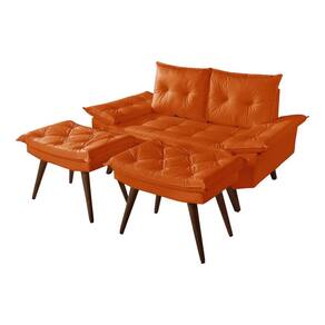 Sofa couro sintetico 4 lugares | Ponto