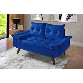 Sofa couro sintetico 4 lugares | Ponto