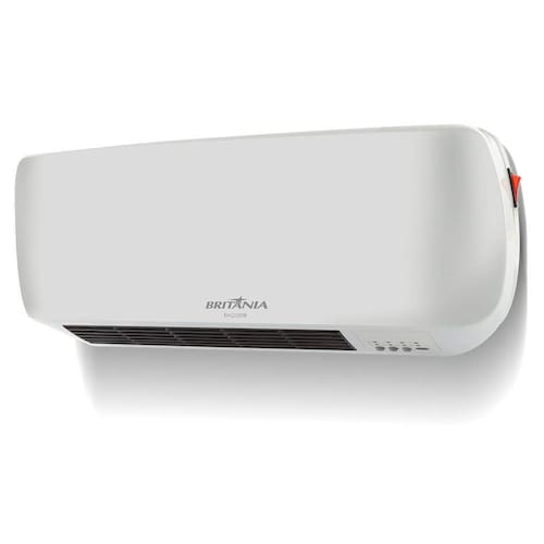 imagem-Aquecedor de Parede Britânia BAQ2200B 2 em 1 com Timer - 110V
