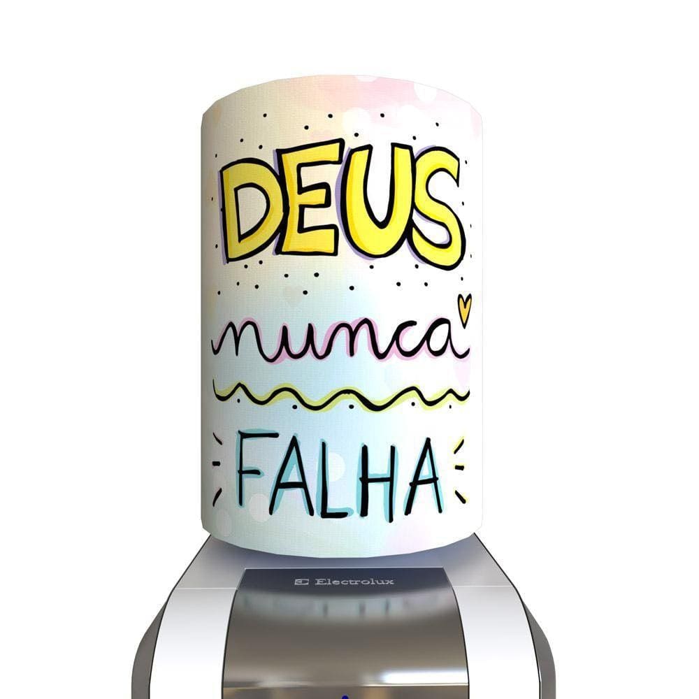 Capa Para Galão De Água Deus Nunca Falha 20 Litros