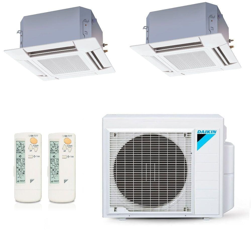 Ar-Condicionado Multi Split Inverter Daikin 18.000 BTUs (2x Evap K7 4 Vias 9.000) Quente/Frio 220V