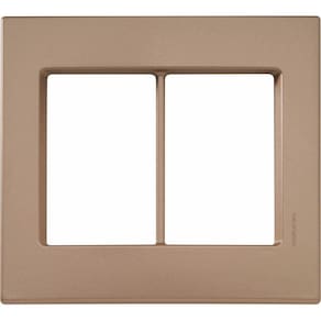 Placa 6 Postos 4x4 Tramontina IzyFlat Ouro Velho Tramontina