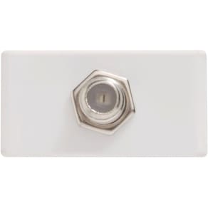 Módulo para Tomada TV SAT Coaxial Direta Tramontina Branco Tramontina