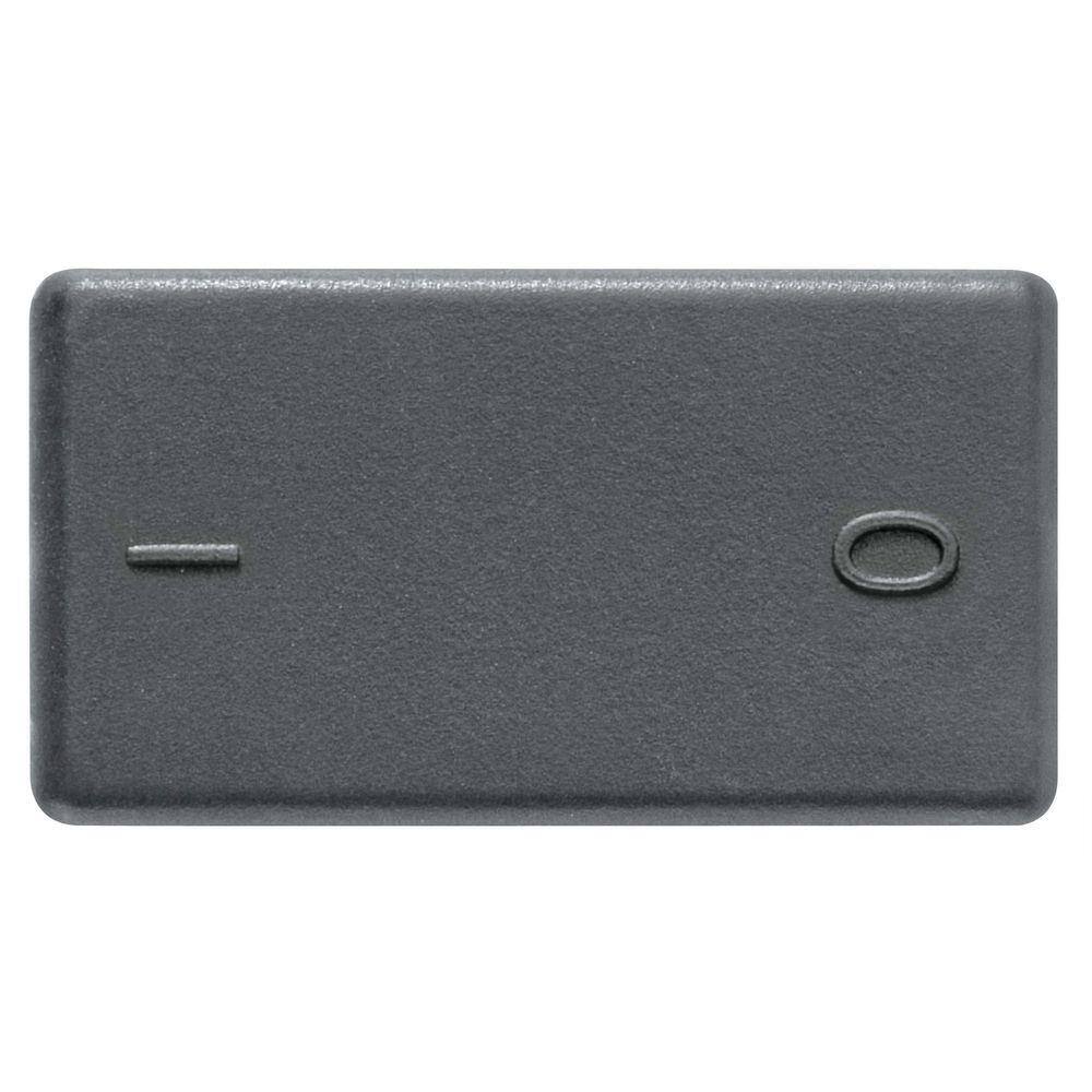 Módulo Interruptor Bipolar Simples Tramontina IzyFlat 10 A 250 V Grafite Tramontina