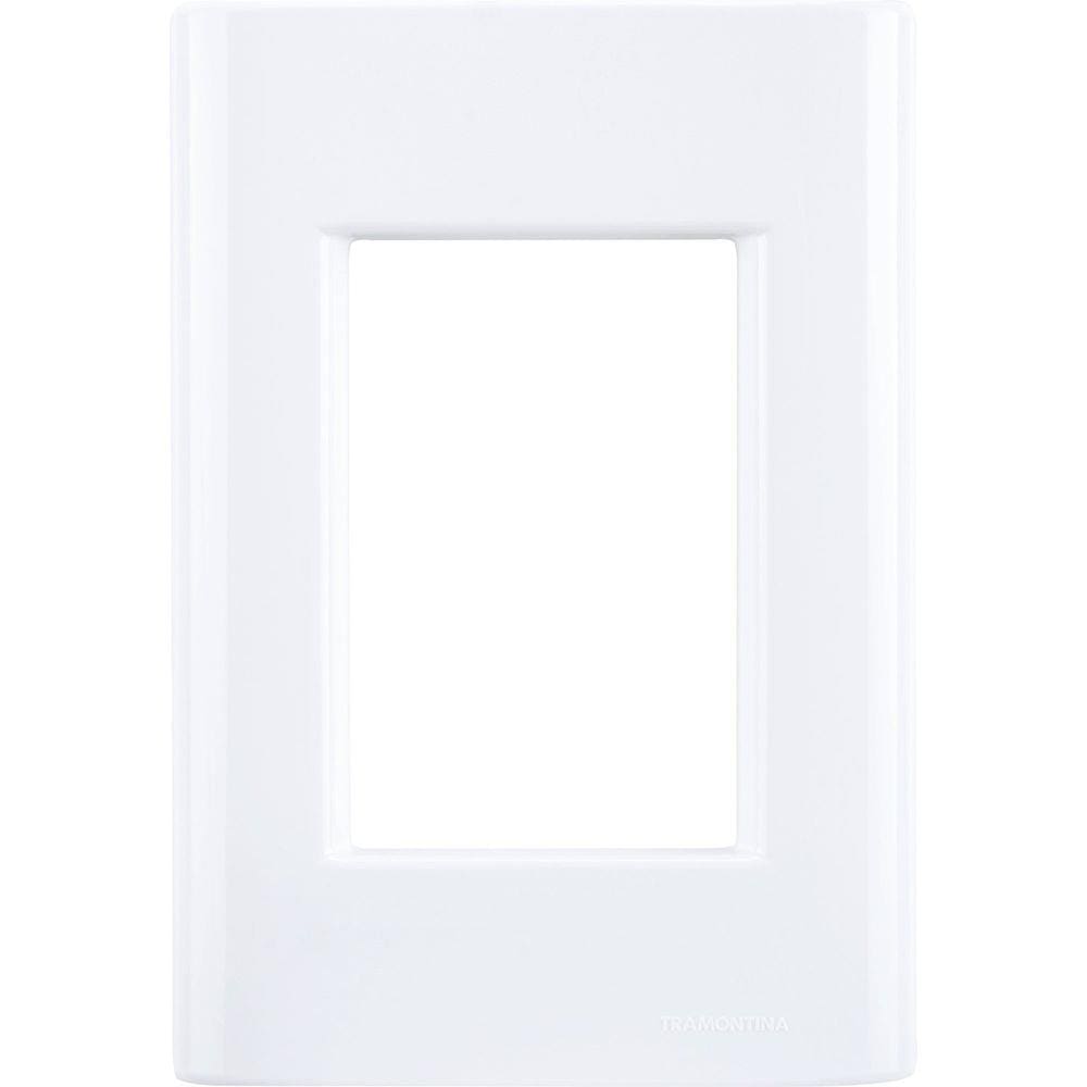 Placa 3 Postos 4x2 Tramontina Giz Branca Tramontina