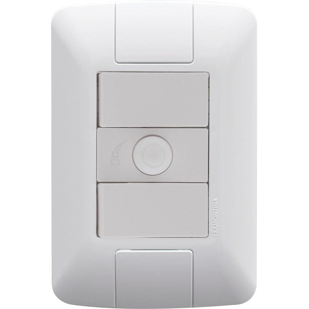 Conjunto 4x2 Variador de Ventilador Bivolt Tramontina Aria Branco Tramontina
