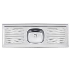 Pia de Apoio Tramontina New Raggi 40 em Aço Inox 150x52 cm Tramontina