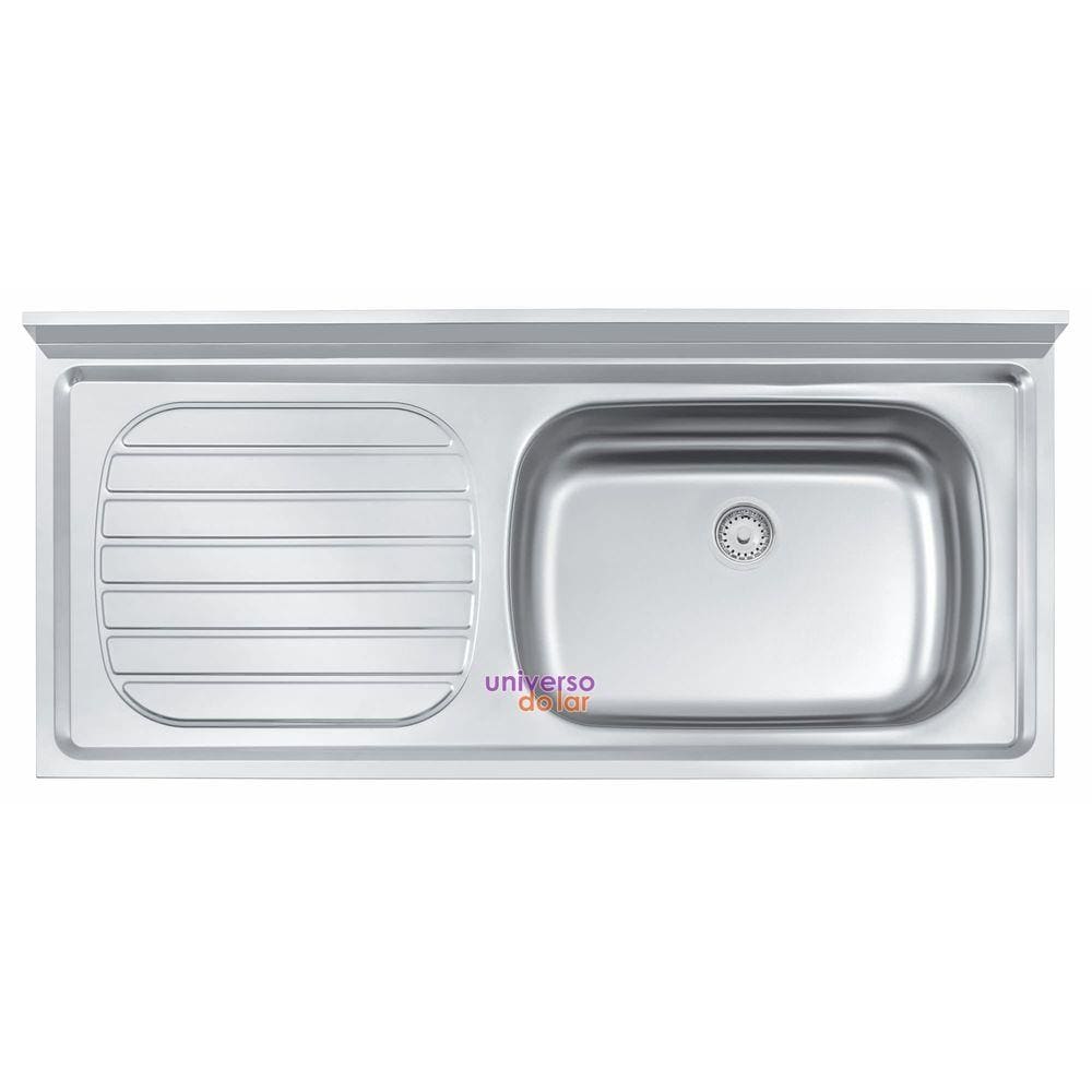 Pia de Apoio Tramontina Filo 56 DX 120x55 cm Aço Inox