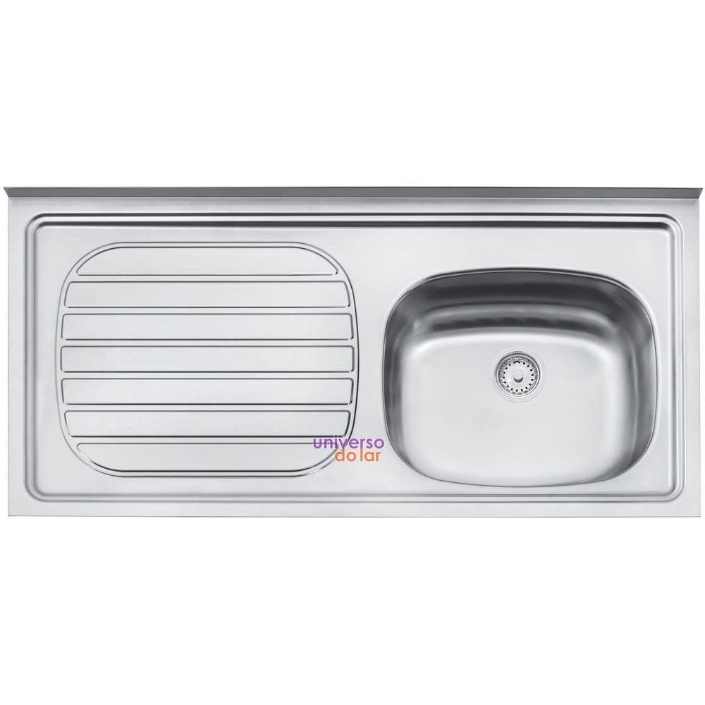 Pia de Apoio Tramontina Filo 40 FX DX 100x50 cm Aço Inox