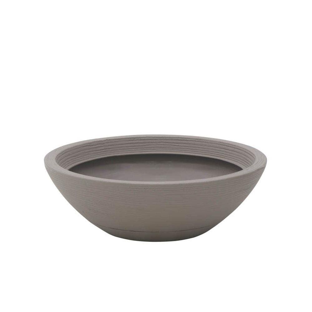 Vaso Tramontina Indi 13 cm em Polietileno Concreto Tramontina