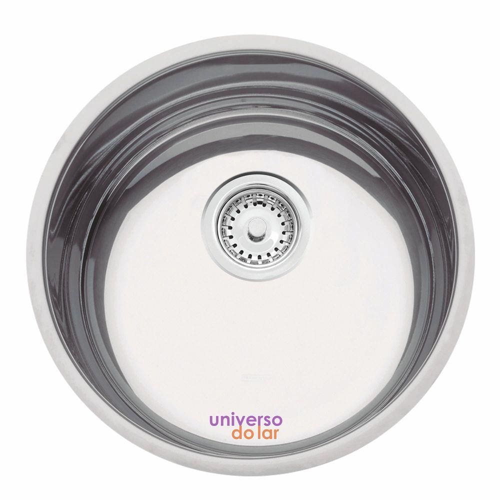 Cuba Tramontina Luna 35 BL em Aço Inox Polido 35 cm Aço Inox