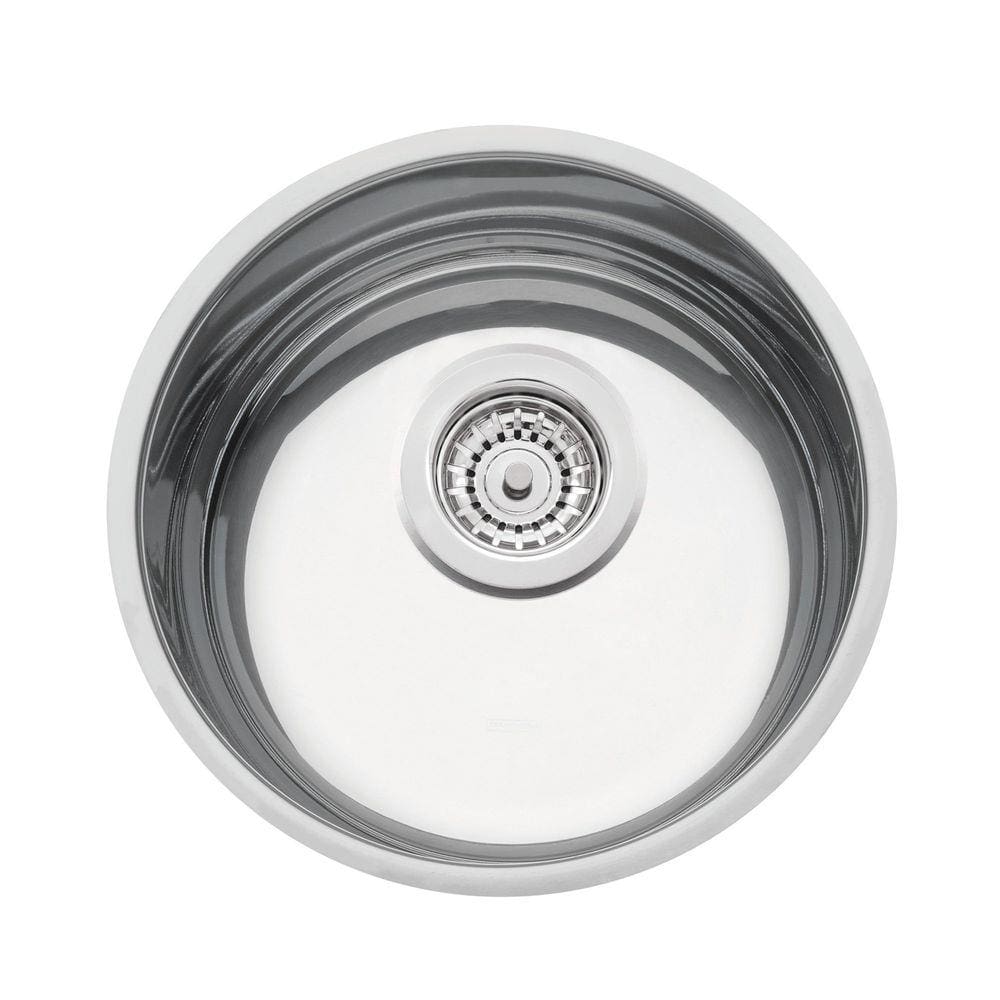 Cuba de embutir Tramontina Luna 30 BL Alto Brilho 30 cm Aço Inox
