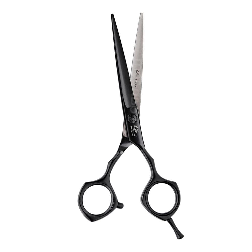 Tesoura Profissional Umi Fio Navalha SB02-55N Preta