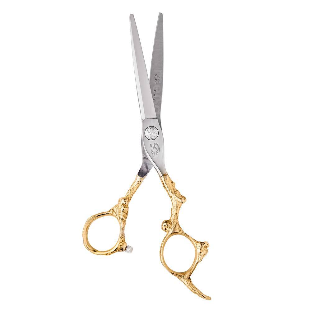 Tesoura Profissional Umi Fio Laser KN06-60L Prata