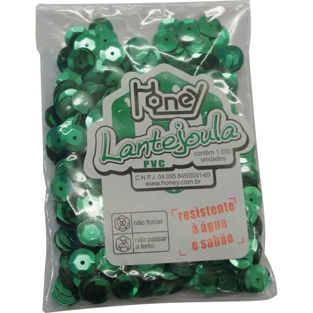 Lantejoula Metalizada Verde N.08 Com 1000Un