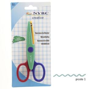 Tesoura Artesanal Picotar Zig Zag Ondulado