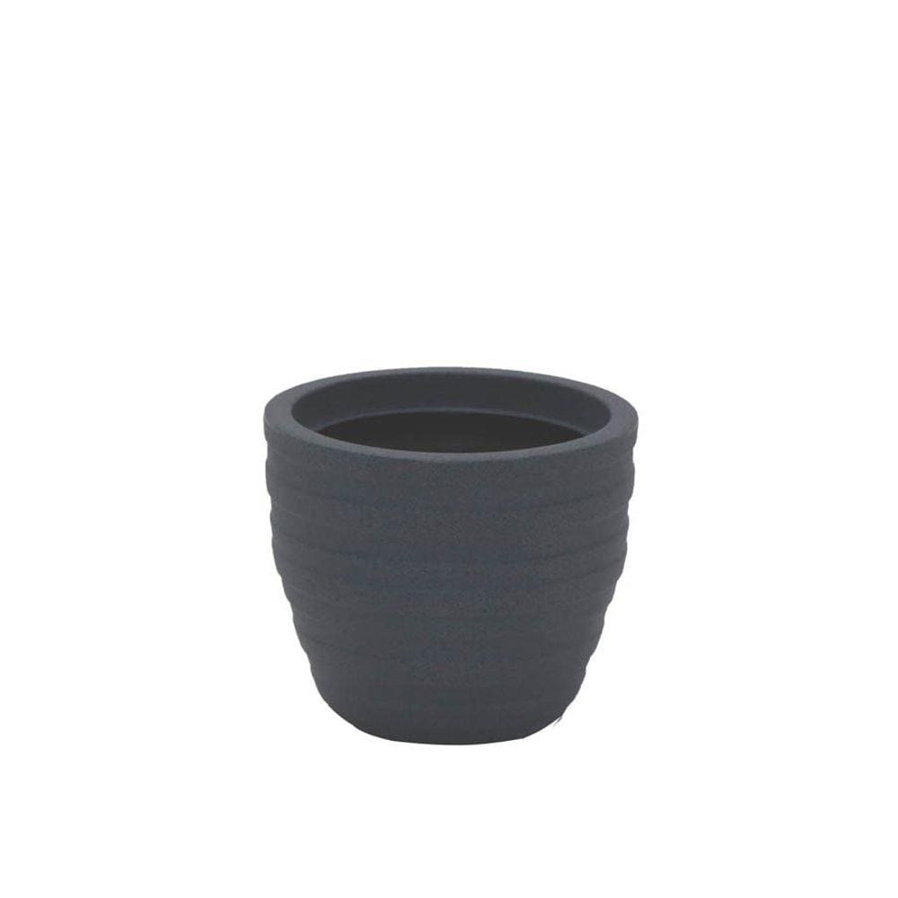 Vaso Inca Tramontina Basic em Polietileno Areia 24 cm Tramontina