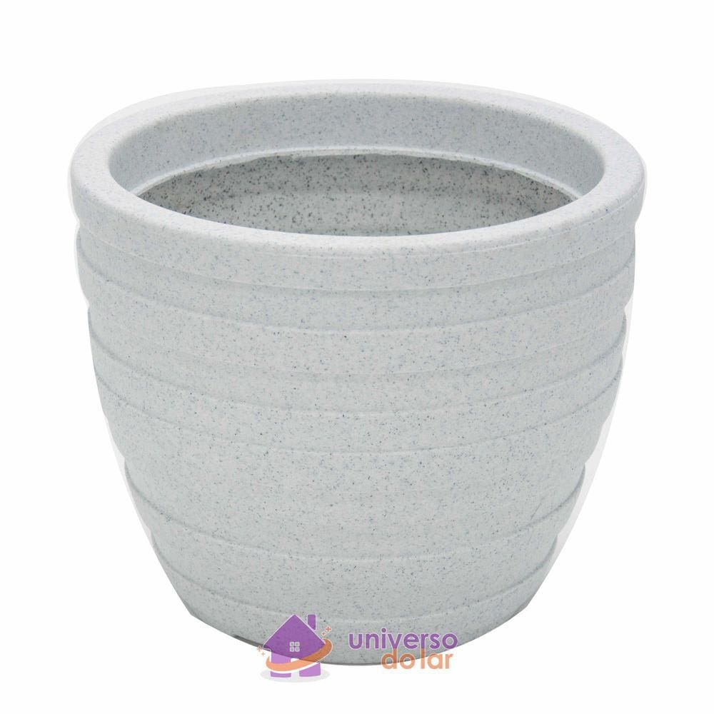 Vaso Inca Tramontina em Polietileno Mármore 32 cm Tramontina