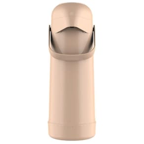 Garrafa Termolar Magic Pump, 1 Litro, Pressão, 8700 Bege