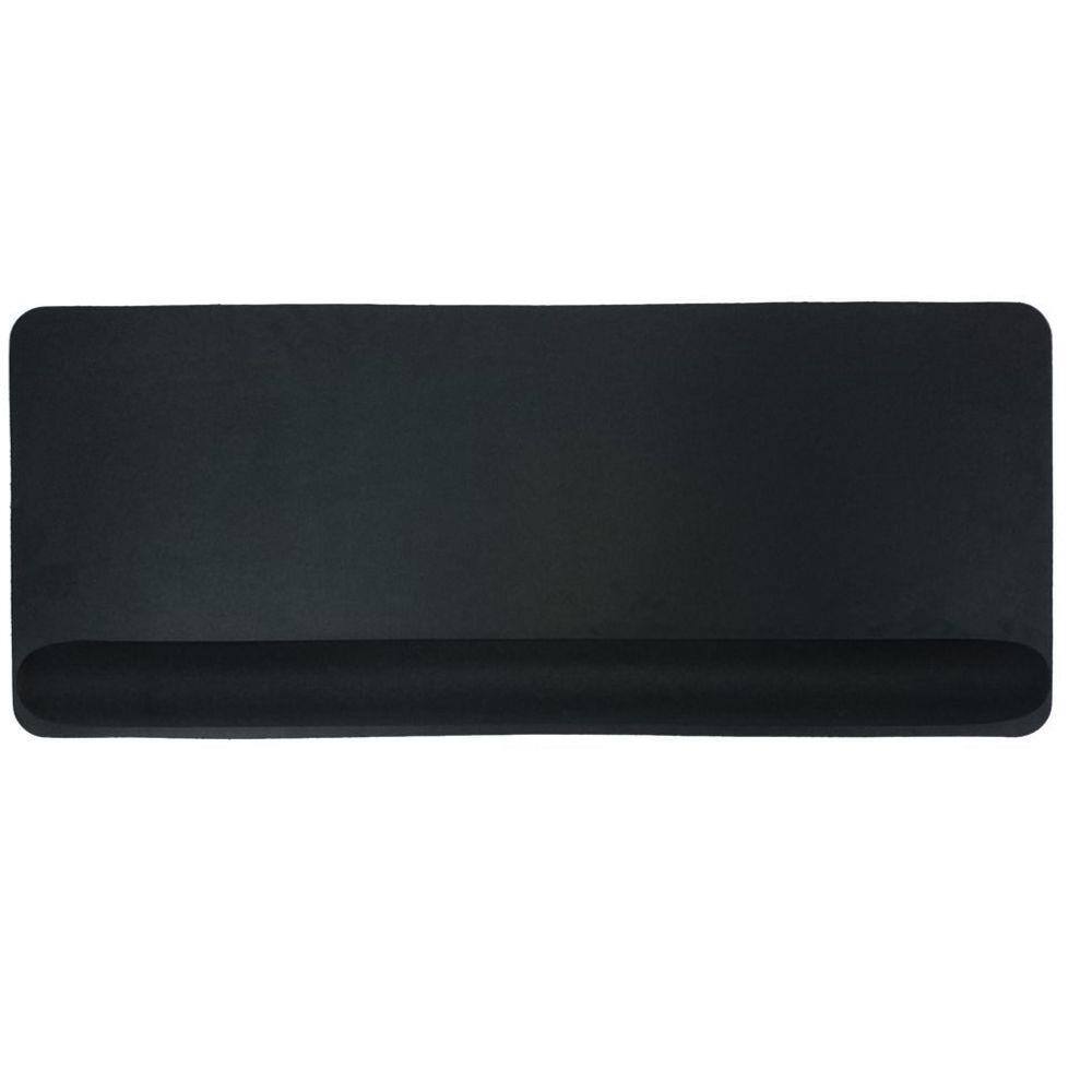 (Tapete Pad) Mouse Pad Ergonômico para Teclado e Mouse Preto