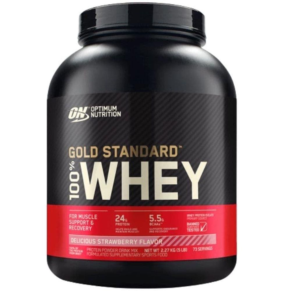 100% Whey Gold Standard (5Lbs/2.27G) - Optimum Nutrition
