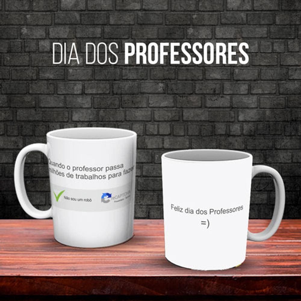 Caneca Personalizada Professores 07