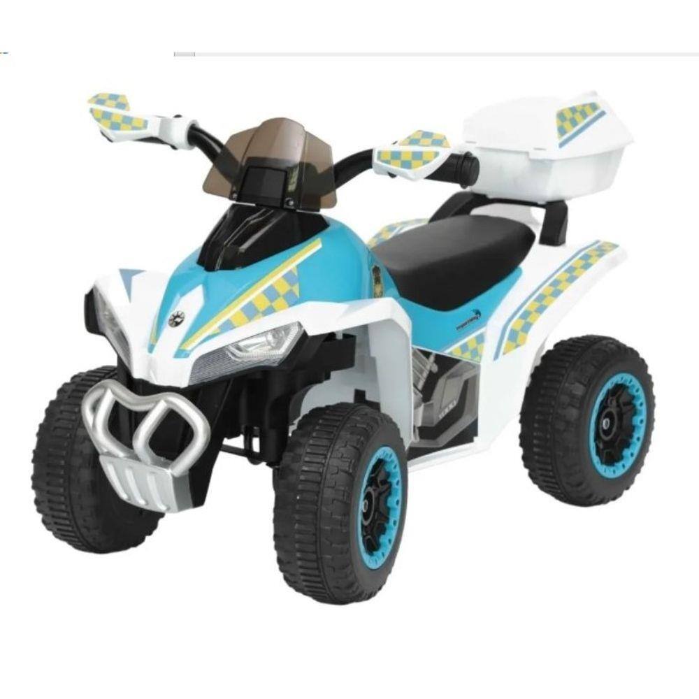 Mini Quadriciclo Eletrico infantil Branco - 6v Importway