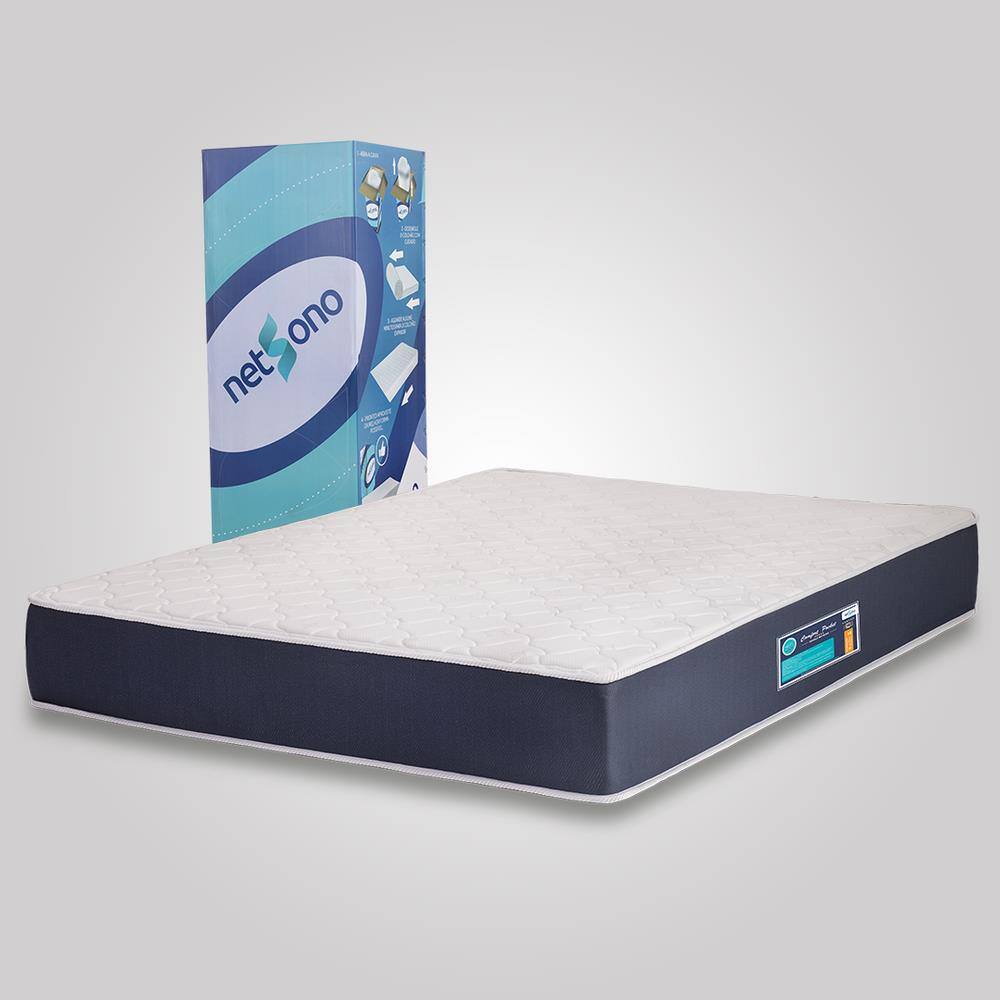 Colchão na Caixa Comfort Pocket® Netsono Double Face 138x188x25cm