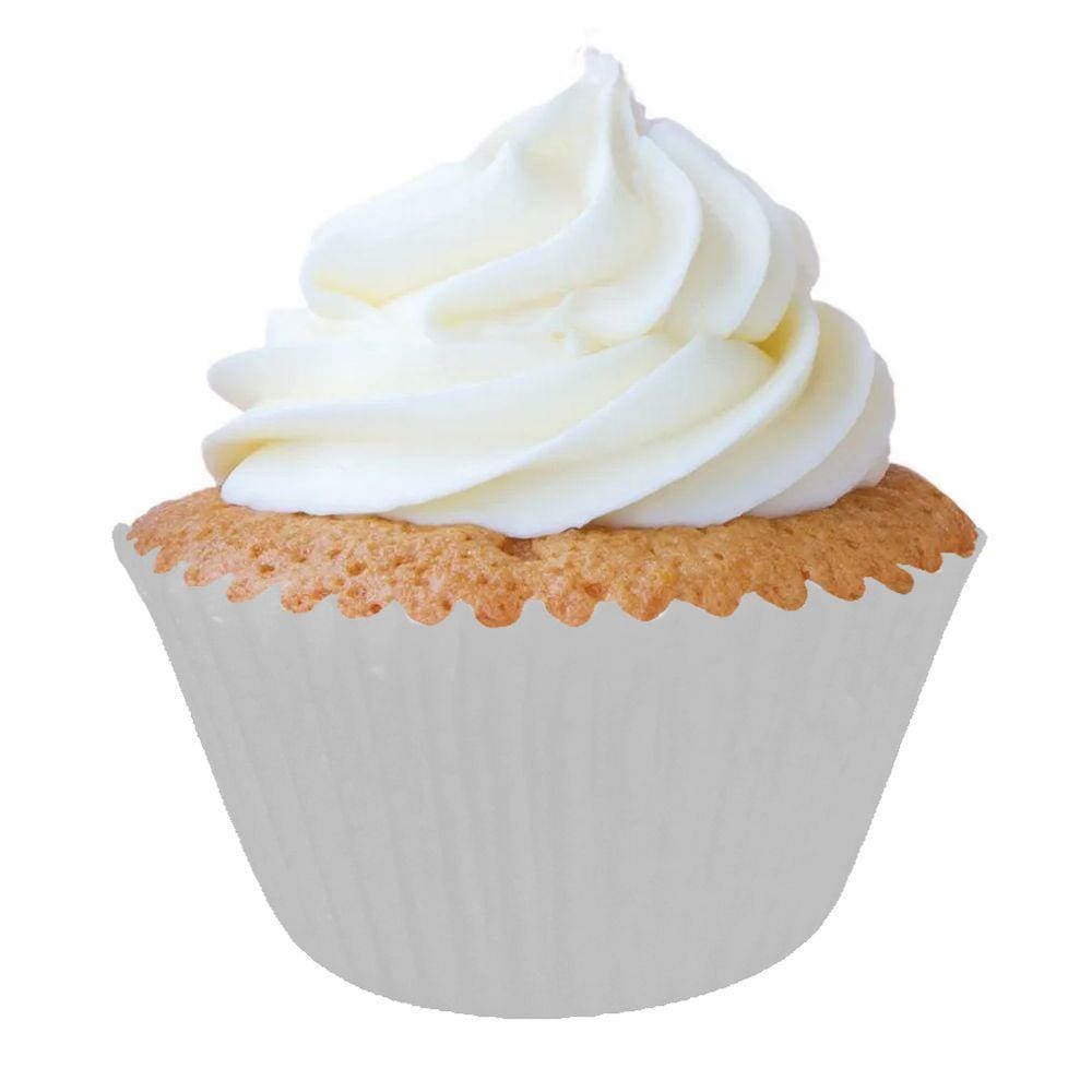 Forminha para Cupcake Branca - 45 Unidades