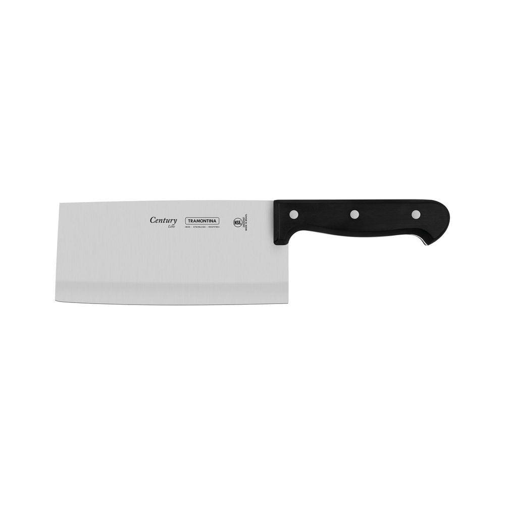 Cutelo Oriental Tramontina Century Lâmina em Aço Inox e Cabo de Policarbonato com Fibra de Vidro 7" Tramontina