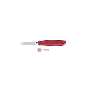 Descascador de Batatas Manual Tramontina Utilitá em Aço Inox com Cabo de Polipropileno Vermelho Tramontina