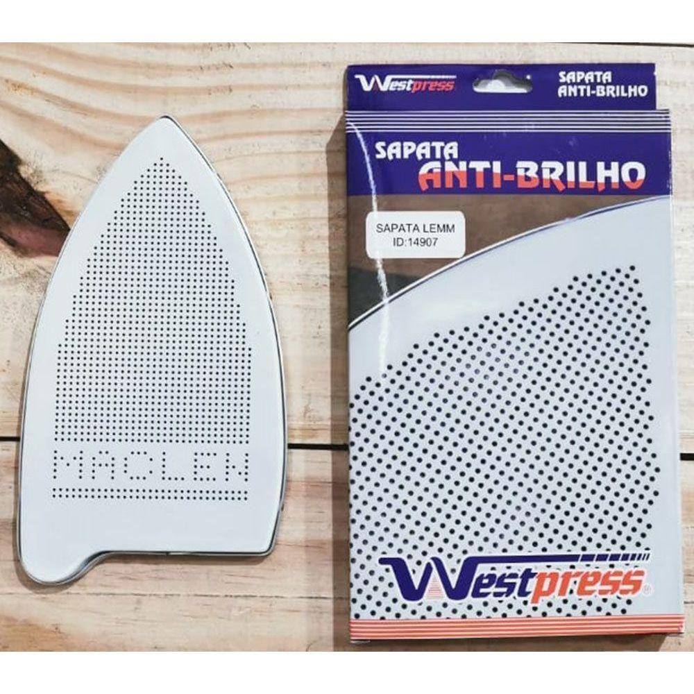Sapata Teflon com Aluminio 3mm Ferro Lemm Westpress