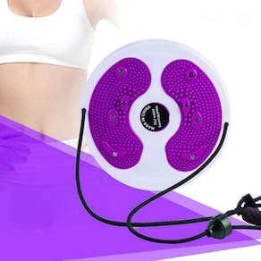 Disco De Equilíbrio Exercício Com Elásticos Waist Twisting