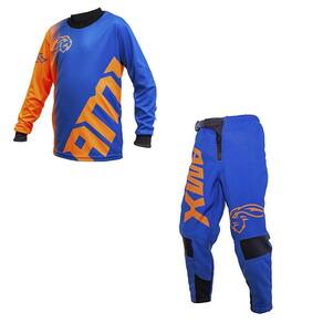 Conjunto Roupa Amx Classic Extreme Infantil Trilha Motocross