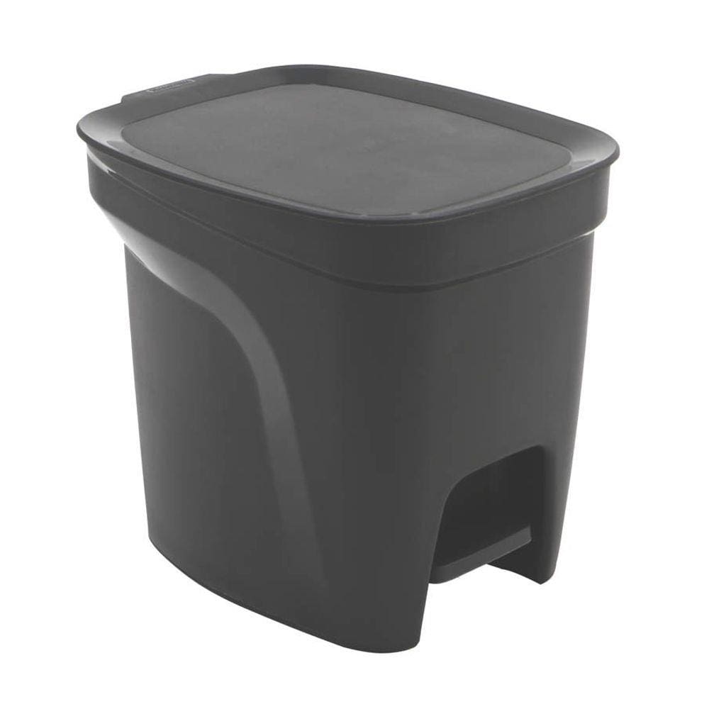 Lixeira Tramontina Compact 7L em Polipropileno Preto Tramontina