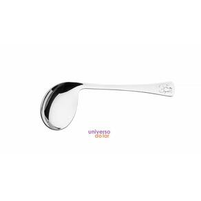 Colher Infantil Tramontina Baby Curvada Acabamento Brilho Aço Inox
