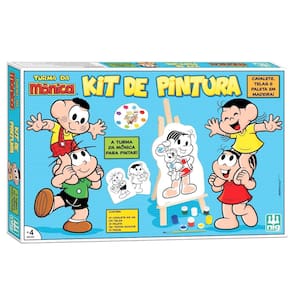 Patrulha Canina Kit de Pintura com Cavalete - 0680 - Nig - Dorémi Brinquedos