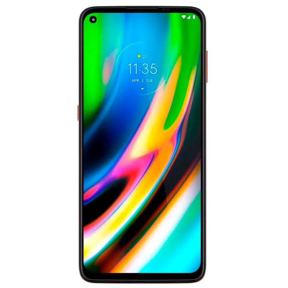 Smartphone motorola moto g9 plus rosa 128gb 4gb ram tela6 8 camera