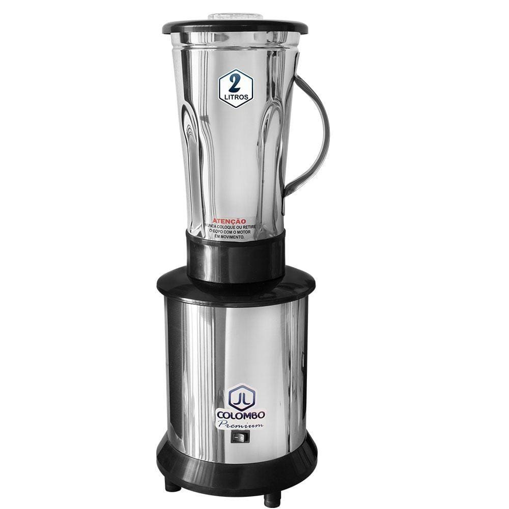 Liquidificador Profissional 2 Litros JL Colombo Baixa Rotação Bivolt