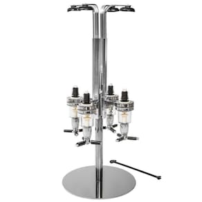 Dispenser Bebidas Giratório Dosador Automático 4 Garrafas