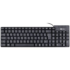 Teclado Compacto USB Dynamic ABNT2 1.8M Preto Vinik - DT150